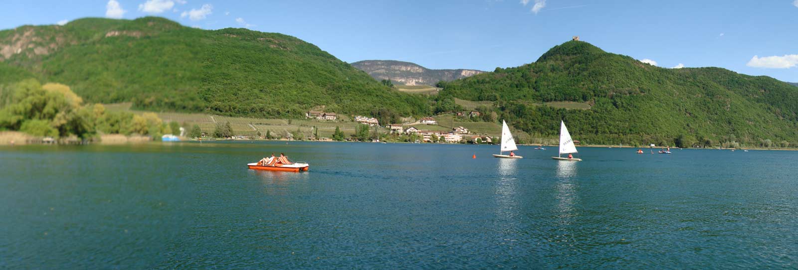 Kalterersee in Zuid-Tirol